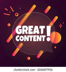 Enter to win. Speech bubble banner with Enter to win text. Glassmorphism style. For business, marketing and advertising. Vector on isolated background. EPS 10.