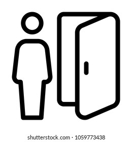 Entering The Door