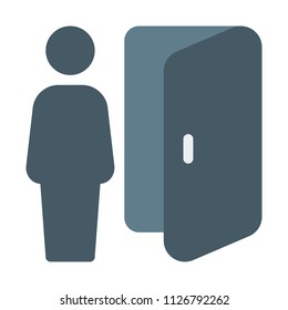 Entering The Door