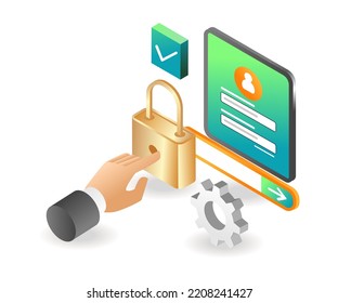 Entering a password on a personal computer account