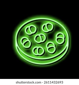 enterococcus infection neon light sign vector. enterococcus infection illustration