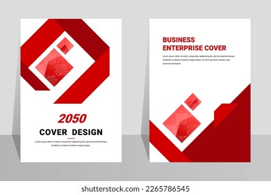 Enterprise book cover design template