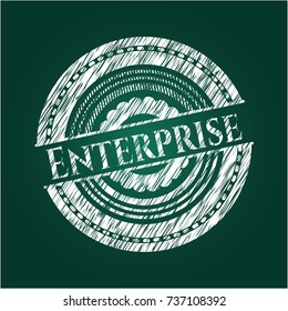 Enterprise chalk emblem