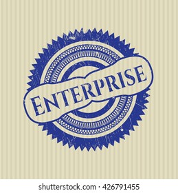 Enterprise grunge seal