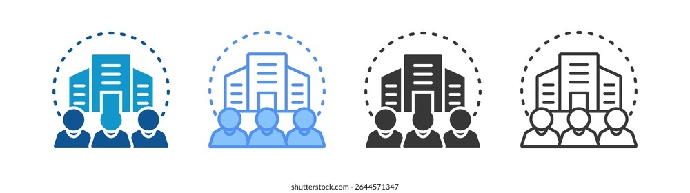 Enterprise Icon Set Multiple Style Collection