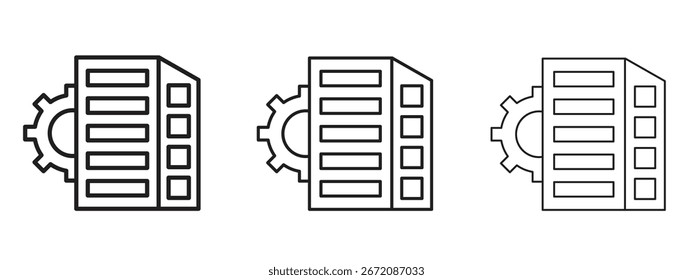 Ícone Enterprise. Ilustração de elemento simples. Pode ser usado para web e celular.