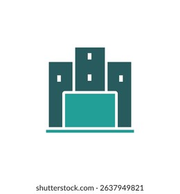 enterprise icon. vector.Editable stroke.linear style sign for use web design,logo.Symbol illustration.