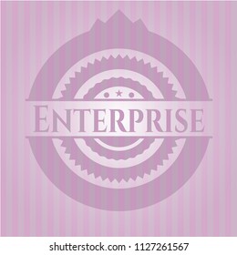 Enterprise pink emblem