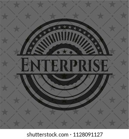 Enterprise realistic dark emblem