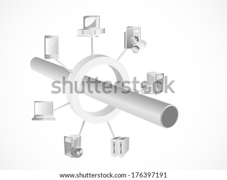 Enterprise Service Bus and System integration and it represents the integration of various legacy, web, file, and database systems or applications and connected through a service ring