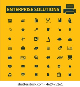 iconos de soluciones empresariales