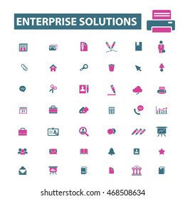 enterprise solutions icons
