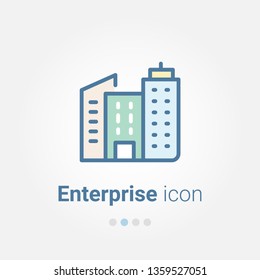 enterprise vector icon