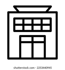 Enterprise Vector Line Icon Design