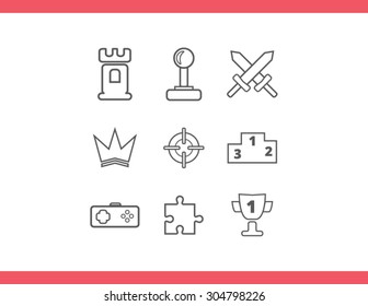 Entertaining Icons Game icons