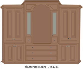 entertainment center,vector