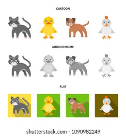 Entertainment, farm, pets and other web icon in cartoon,flat,monochrome style. Eggs, toy, recreation icons in set collection.