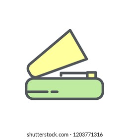entertainment filled outline icon