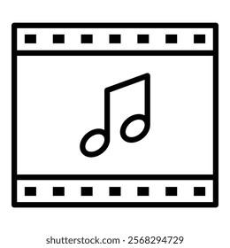 Entertainment Icon Element For Design
