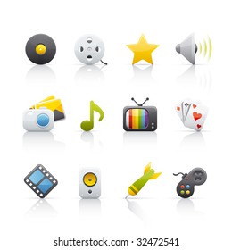 Entertainment Icon Set