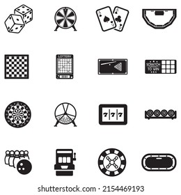 Entertainment Icons Black Flat Design Vector Stock Vector (Royalty Free ...