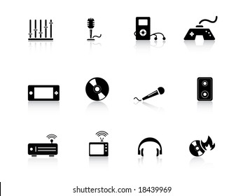 Entertainment icons from series