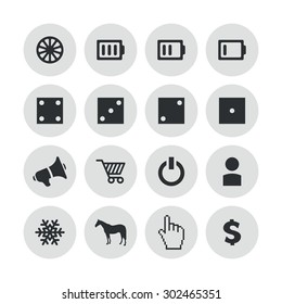 entertainment icons universal set for web and mobile

