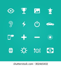 entertainment icons universal set for web and mobile