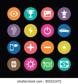 entertainment icons universal set for web and mobile
