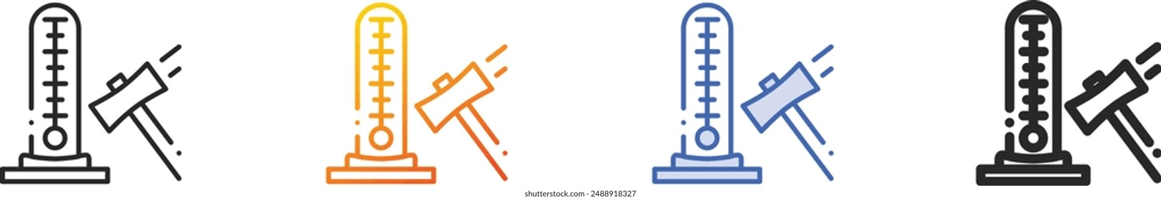 entertainment icon.Thin Linear, Gradient, Blue Stroke and bold Style Design Isolated On White Background