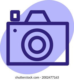 Entretenimiento, ilustración, vector sobre fondo blanco.