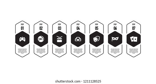 ENTERTAINMENT INFOGRAPHIC CONCEPT