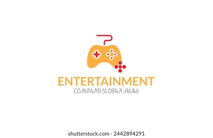Entertainment logo icon, vector graphic illustration,