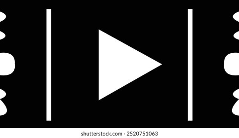 Ícone do vetor de entretenimento e desempenho. Símbolo de teatro e cinema, objetos da indústria cinematográfica. Grande rolo de filme. Abrir clapper board. isolado no fundo transparente, usado para aplicativo móvel, web ou ui.