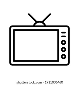 Entertainment, television, tv icon vector image. Can also be used for information technology. Suitable for use on web apps, mobile apps and print media.