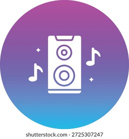 Entertainment vector icon. Can be used for printing, mobile and web applications.