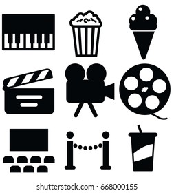 Entertainment Vector Icon Set