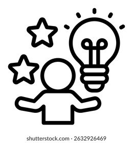Enthusiasm Icon Element For Design