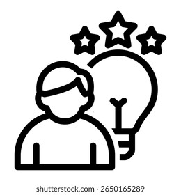 Enthusiasm Icon Element For Design