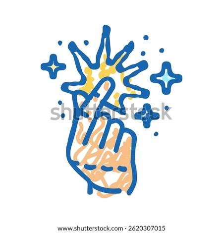 enthusiasm spark succes challenge doodle icon sketch vector. enthusiasm spark succes challenge sign. isolated symbol illustration