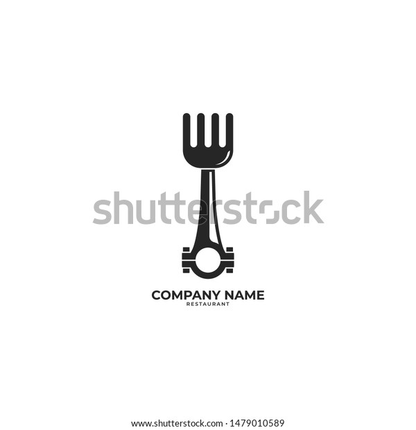 enthusiast car and motorcycle cafe restaurant\
logo template