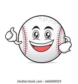 Enthusiastic baseball character cartoon collection