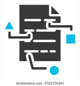 Entity Recognition Glyph Color Single Icon