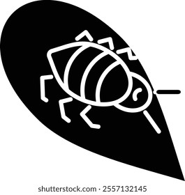 Entomophagy icon for wildlife and nature world