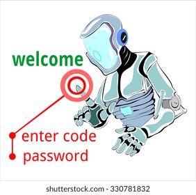entrance account robot artificial intelligence