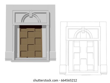 Entrance door