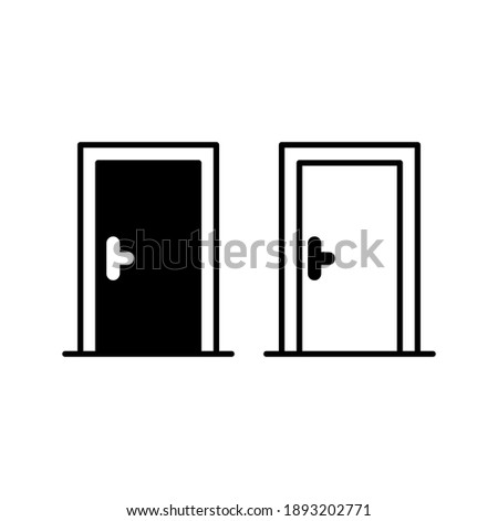 Entrance door icon color editable