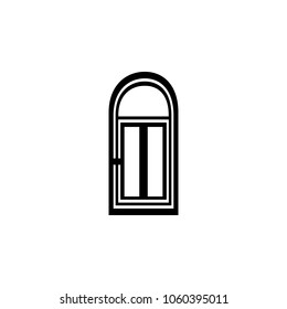 Entrance door icon. Element of door elements illustration. Premium quality graphic design icon. Signs and symbols collection icon for websites, web design, mobile app on white background