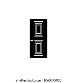 Entrance door icon. Element of door elements illustration. Premium quality graphic design icon. Signs and symbols collection icon for websites, web design, mobile app on white background