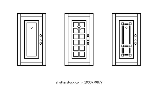 玄関ドア イラスト のベクター画像素材 画像 ベクターアート Shutterstock